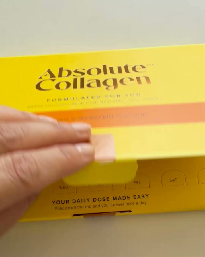 Absolute Collagen ad. Angle: The one habit you won't want to skip