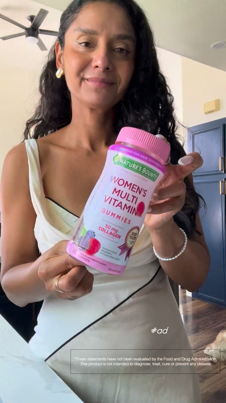 Nature's Bounty ad. Angle: A daily wellness gummy made for women