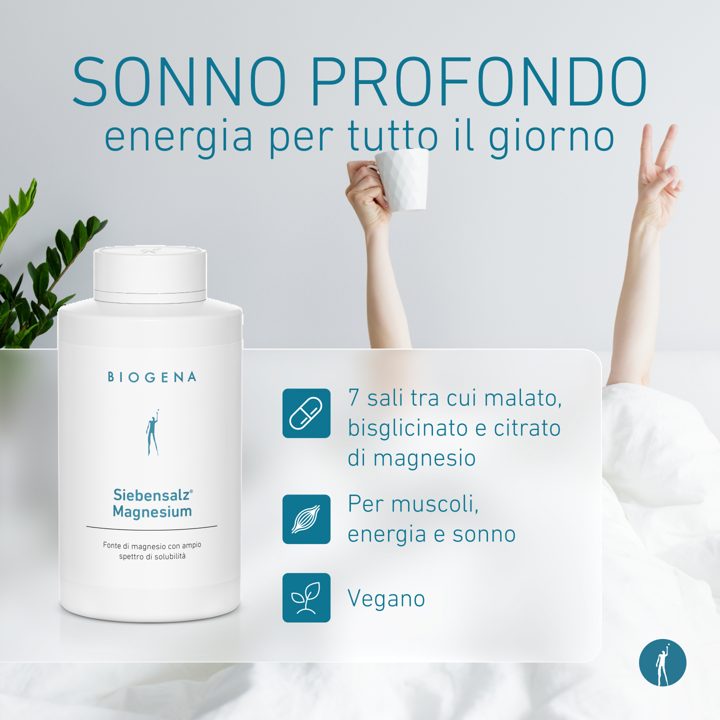 Biogena ad. Angle: Sleep better, live better