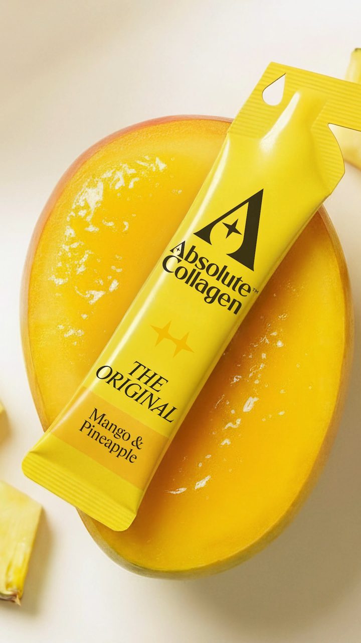 Absolute Collagen ad. Angle: A new tropical flavour everyone is talking about