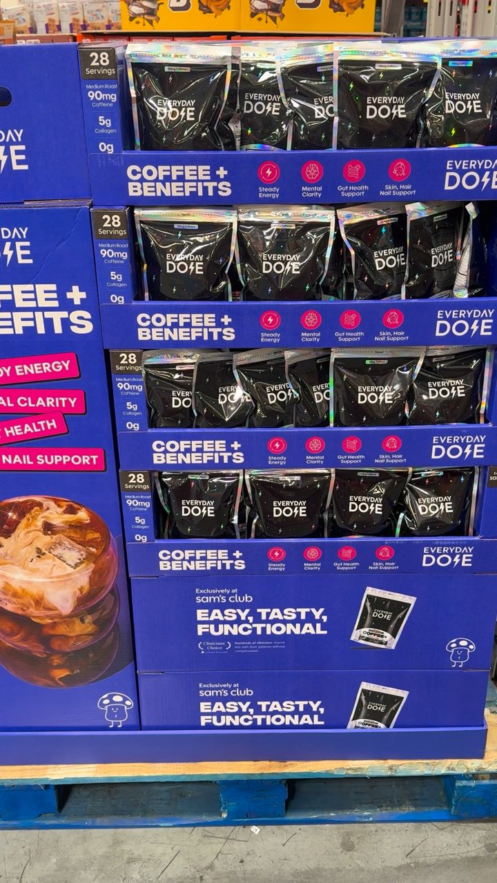 Everyday Dose ad. Angle: Now at a big-box retailer