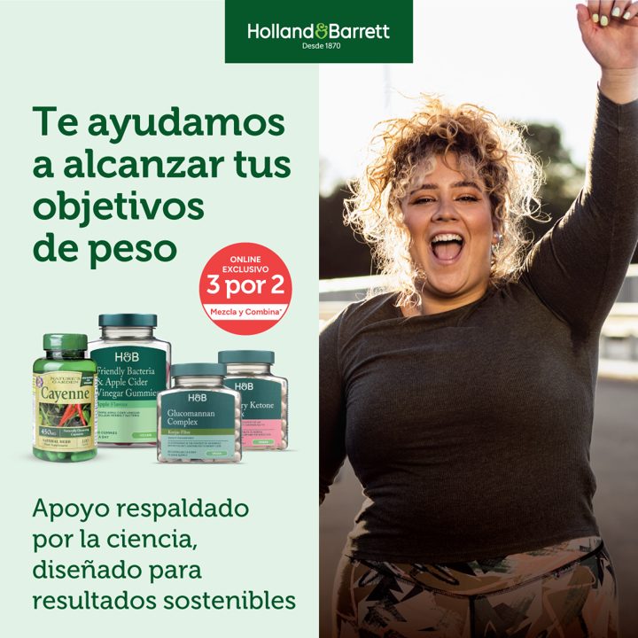Holland & Barrett ad. Angle: Your goals, your pace: support for every step