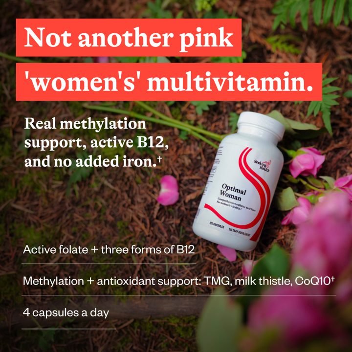 Seeking Health ad. Angle: Any multivitamin is fine? That advice is costing you