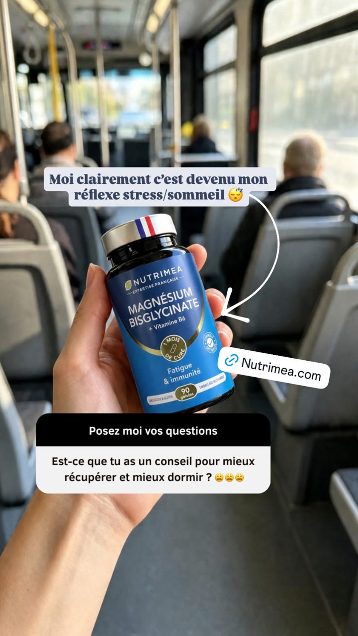 Nutrimea ad. Angle: A customer's question, answered in Stories style