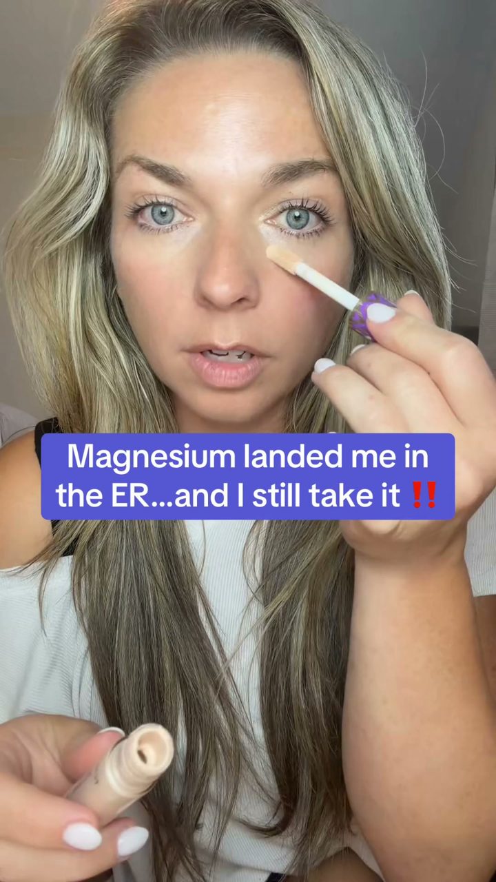 BiOptimizers ad. Angle: "Magnesium landed me in the ER, and I still take it"