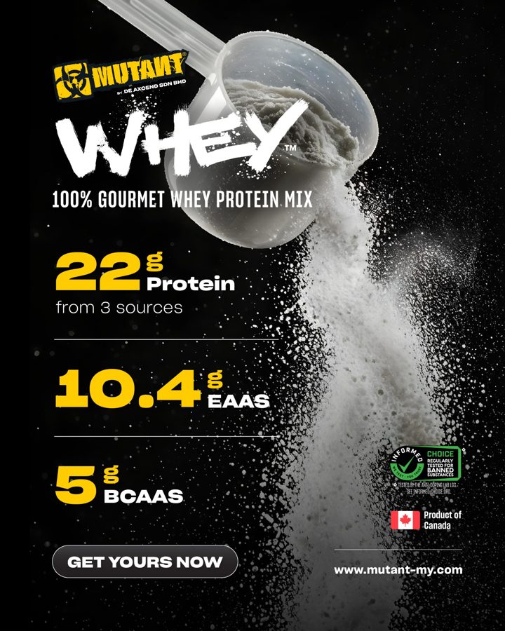 Mutant ad. Angle: Every gram on the front of the pack