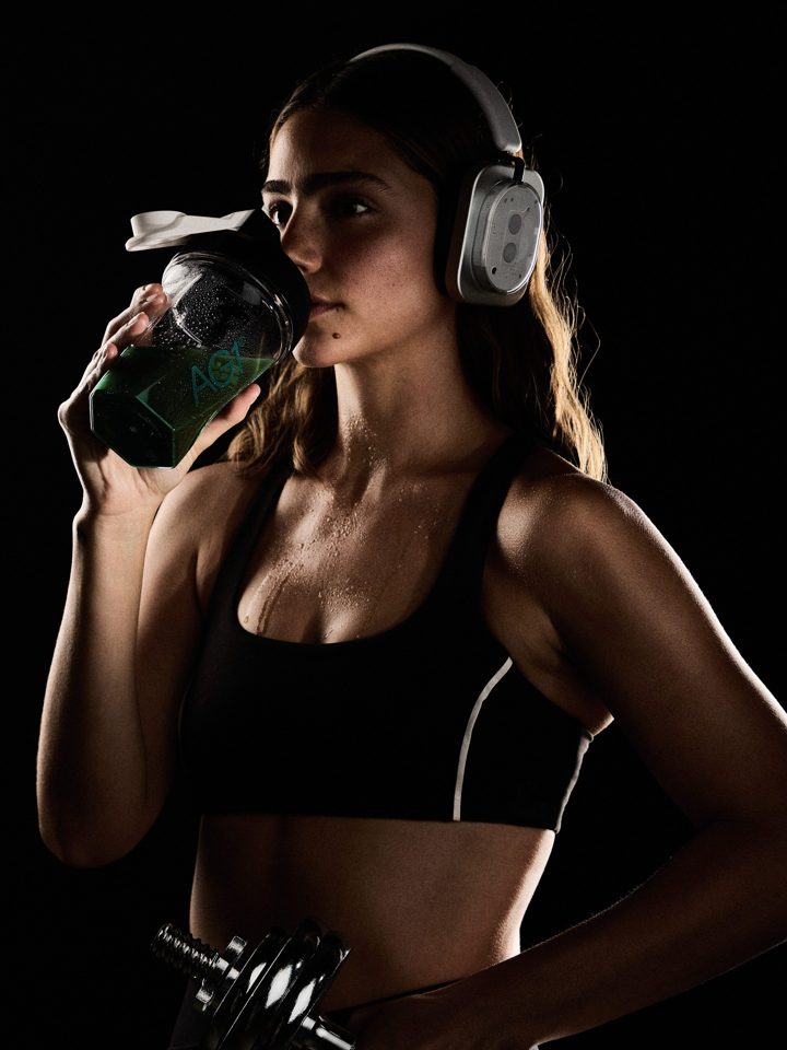 AG1 ad. Angle: The greens you know, now with creatine for training
