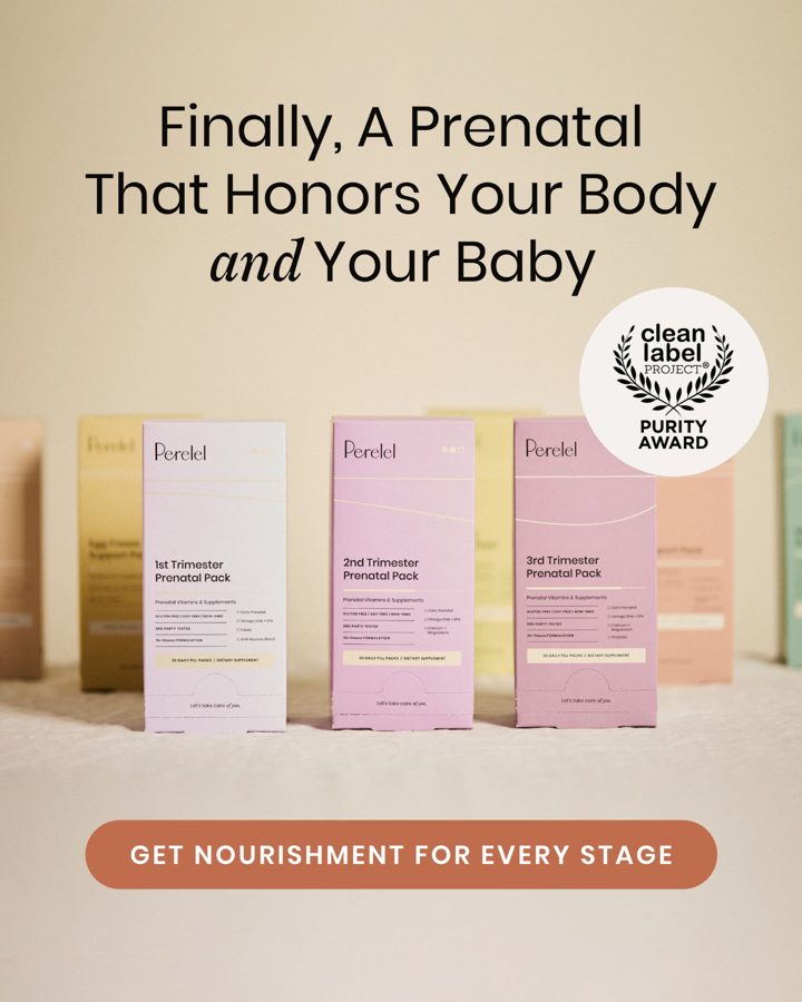 Perelel ad. Angle: Prenatals without the junk