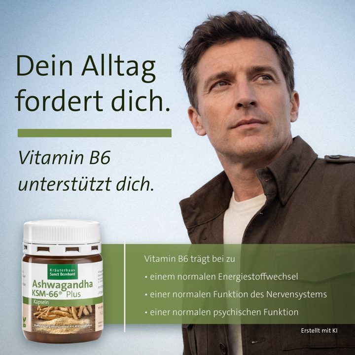 Kräuterhaus Sanct Bernhard ad. Angle: Your daily life demands a lot of you