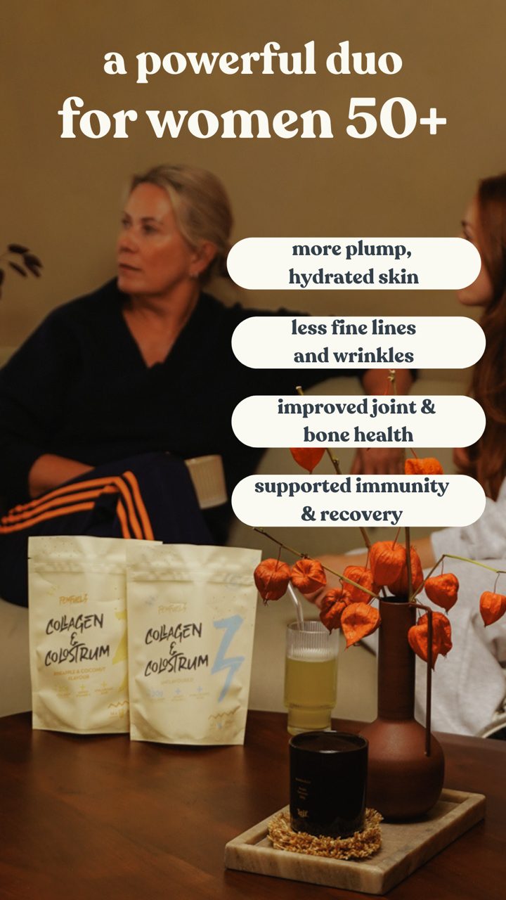FemFuelz ad. Angle: For women 50+ who want to stay strong