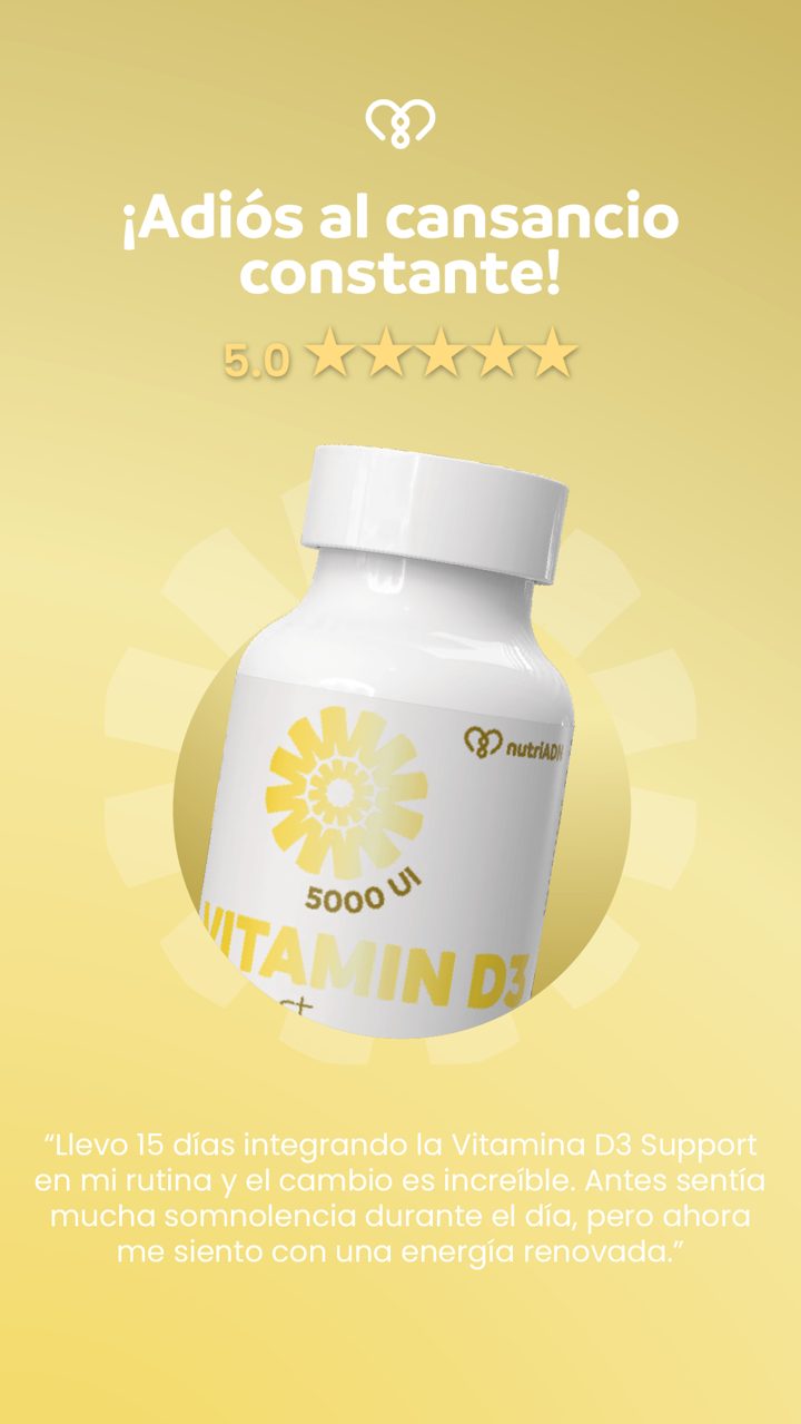 nutriADN ad. Angle: Goodbye constant tiredness