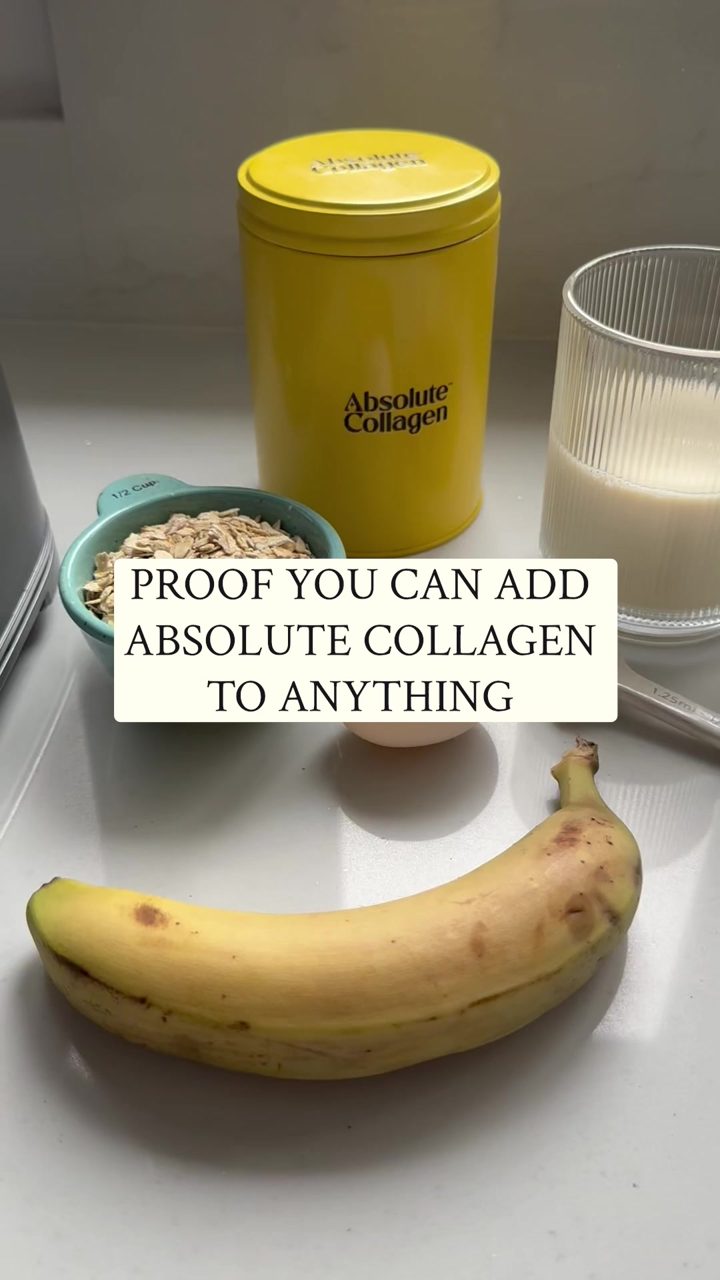 Absolute Collagen ad. Angle: Proof you can add it to anything