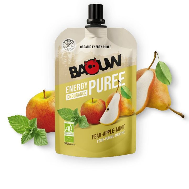 Baouw ad. Angle: Sports nutrition created by a Michelin-starred chef: no more sickly products