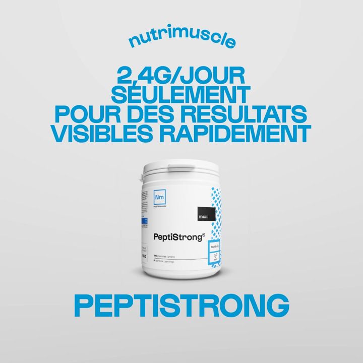 Nutrimuscle ad. Angle: A patented new ingredient, explained