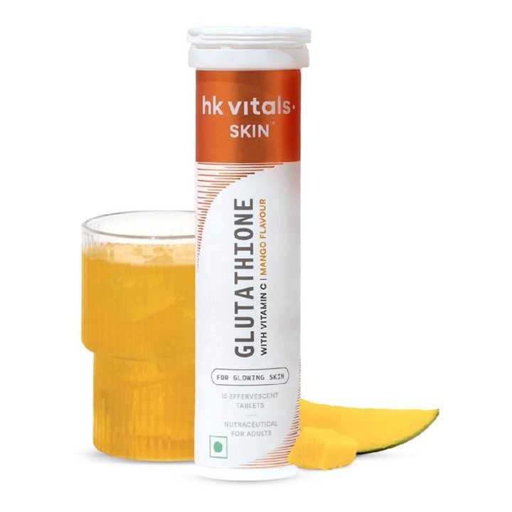 HK Vitals ad. Angle: Sip your way to daily glow