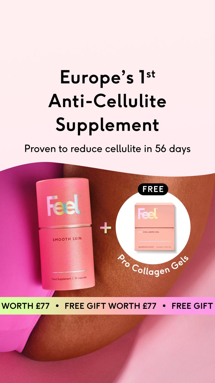 Feel ad. Angle: A free gift worth £77 with your first order