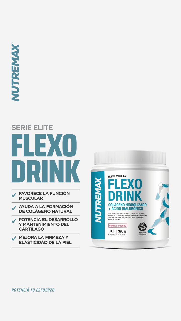 Nutremax ad. Angle: A joint drink for athletes and people coming back from injury