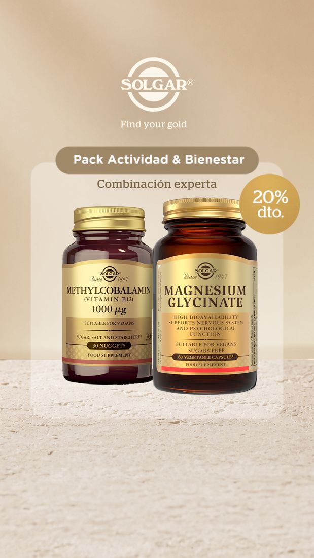 Solgar ad. Angle: Expert pairing, 20% off