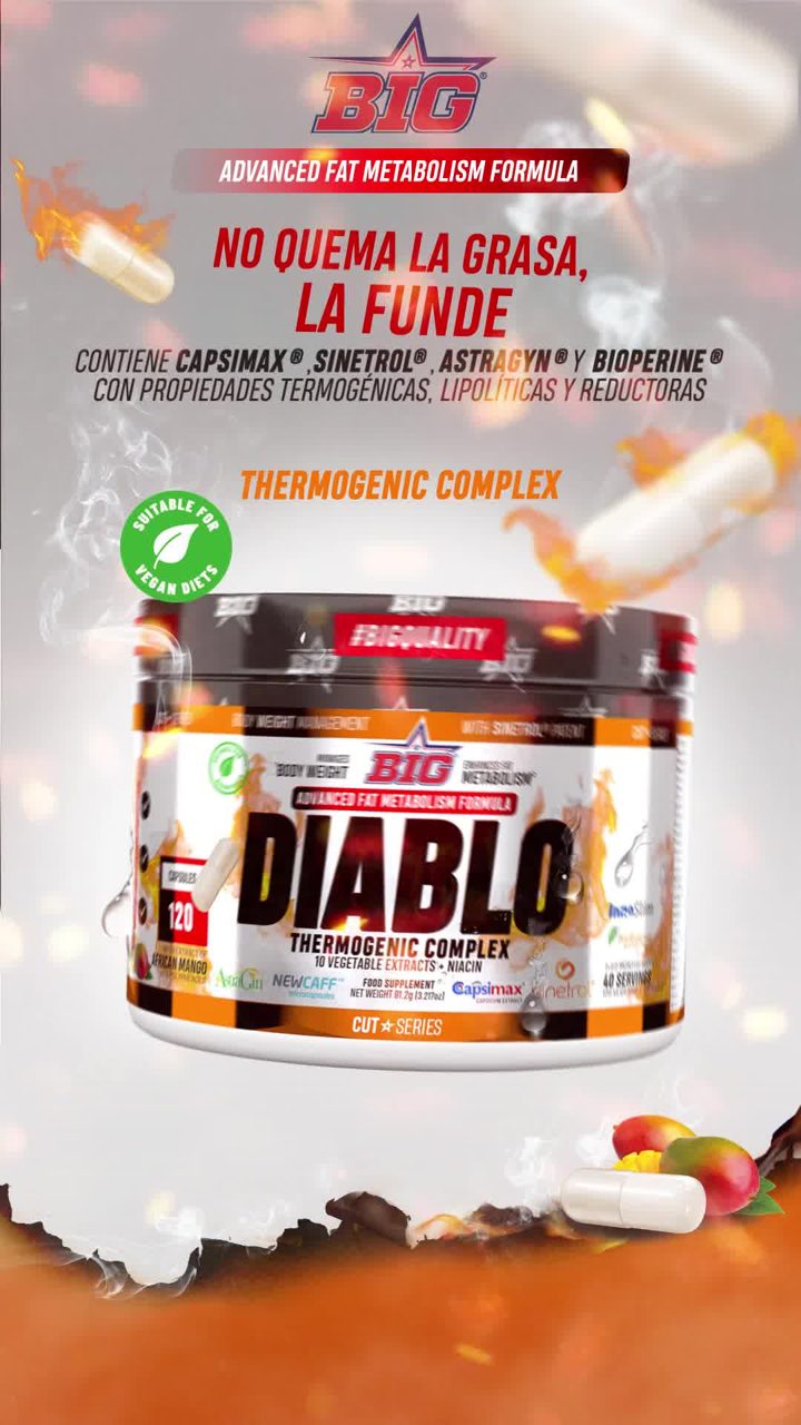 BIG SUPPS ad. Angle: A best-selling thermogenic with ten plant extracts