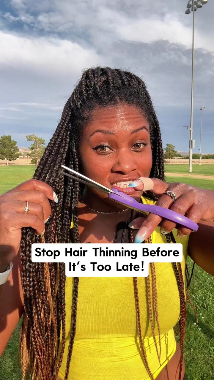 Micro Ingredients ad. Angle: Stop hair thinning before it is too late