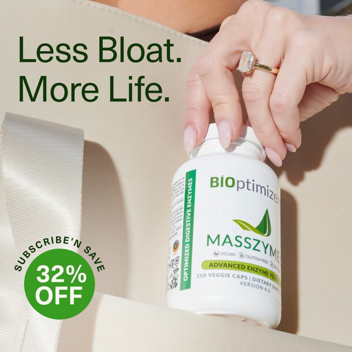 BiOptimizers ad. Angle: Bloated after meals? It is not about eating cleaner