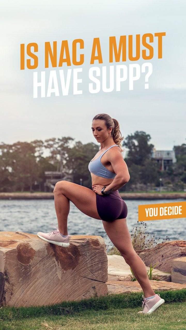 Bulk Nutrients ad. Angle: Is NAC a must-have supplement?