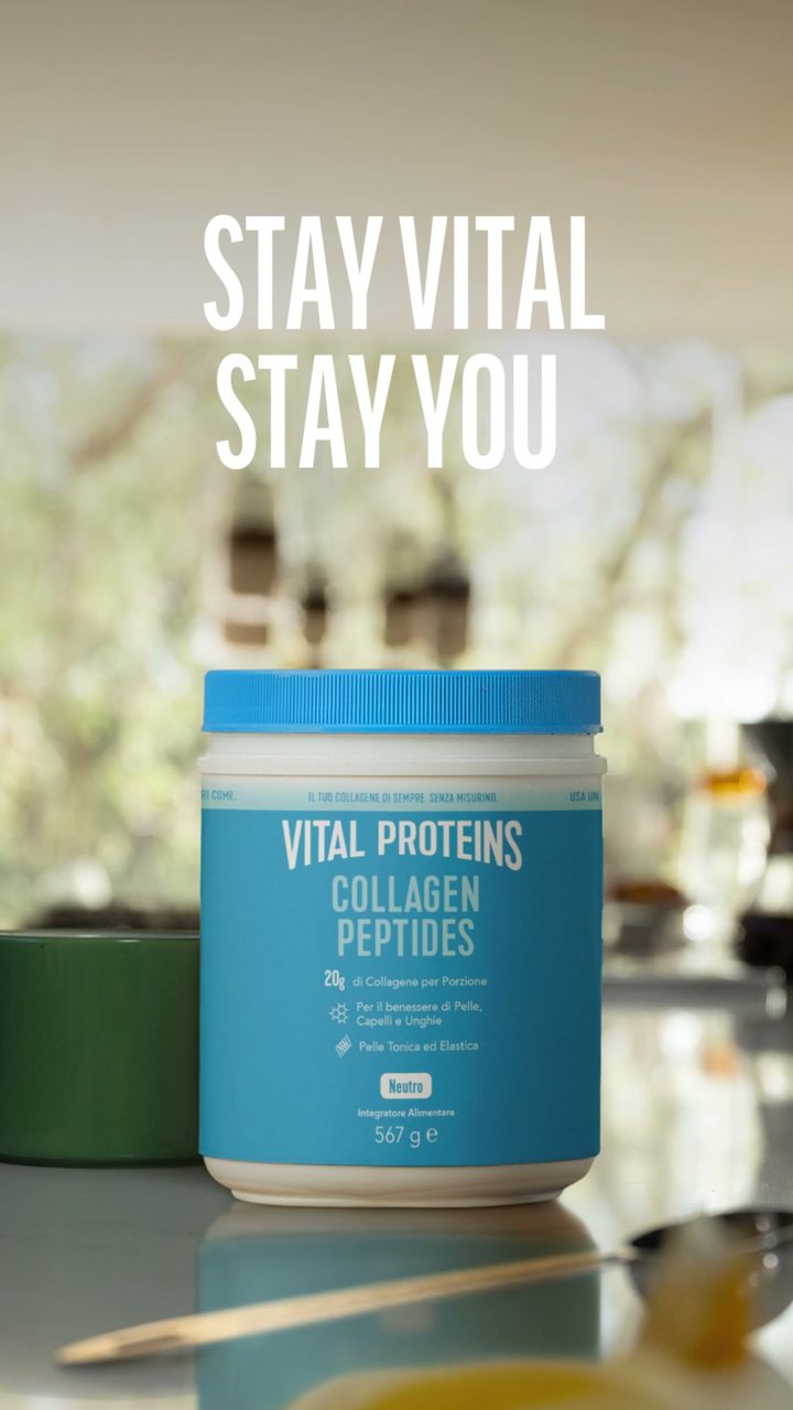 Vital Proteins ad. Angle: Three routines, one ritual