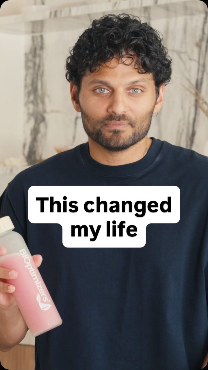 BiOptimizers ad. Angle: A famous creator's "this changed my life" routine