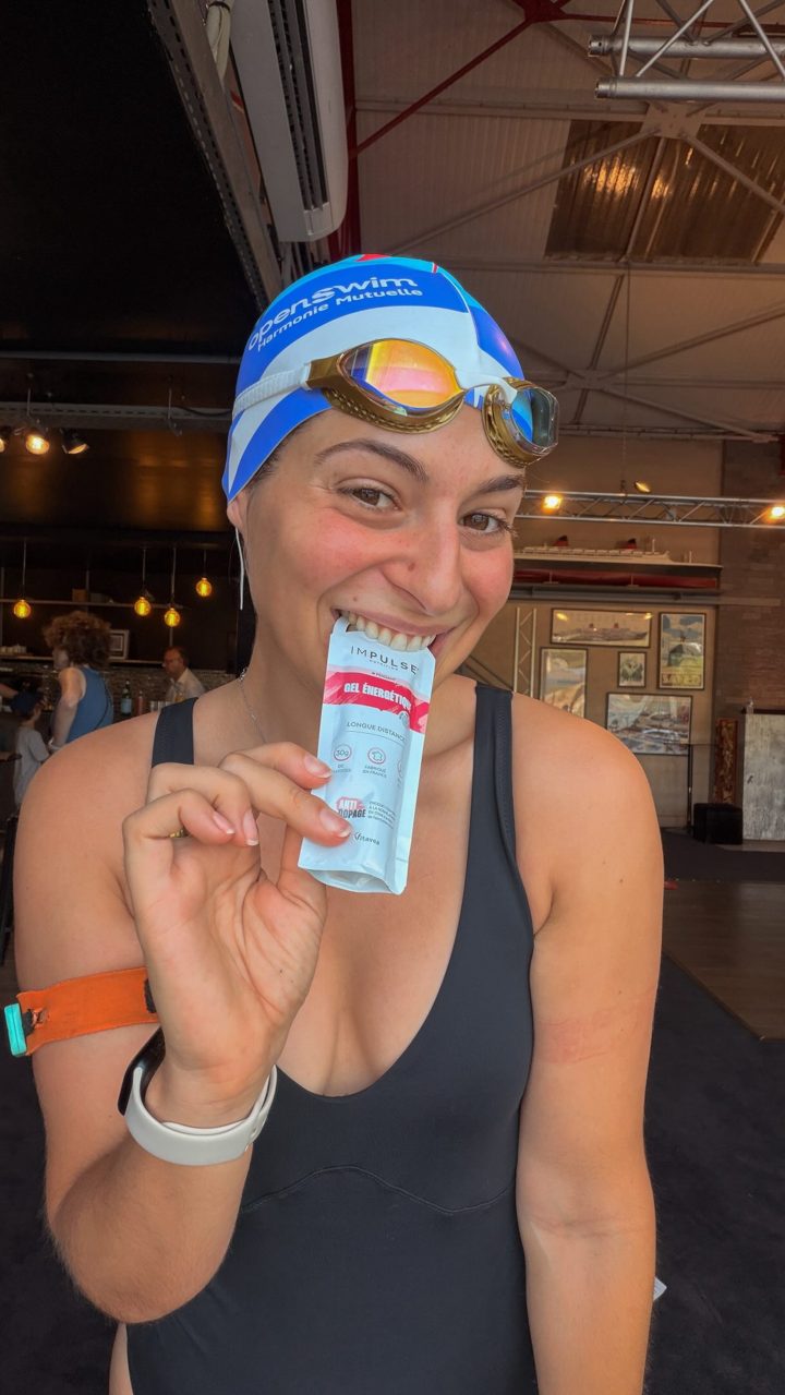 Impulse Nutrition ad. Angle: Triathlete creator: a year of prototypes, this gel is a game changer