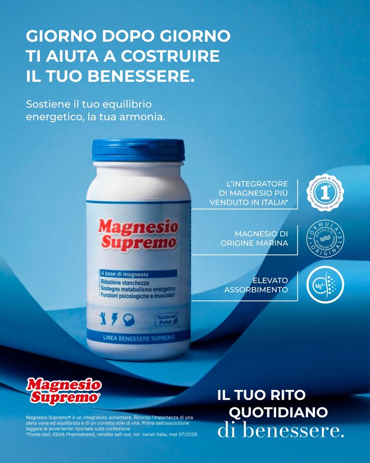 Magnesio Supremo ad. Angle: Your daily ritual of wellbeing