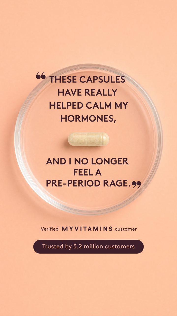 Myvitamins ad. Angle: Support your hormone health