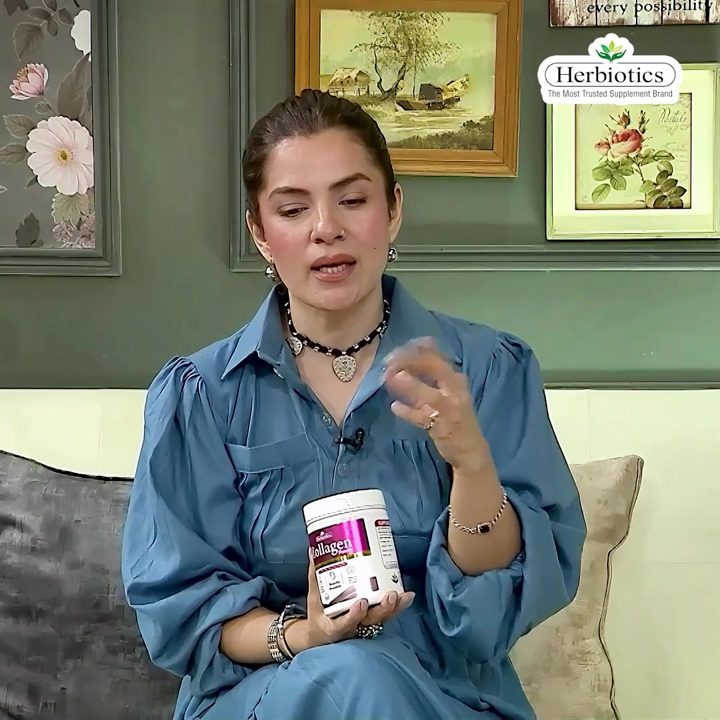 Herbiotics ad. Angle: The glow that went viral