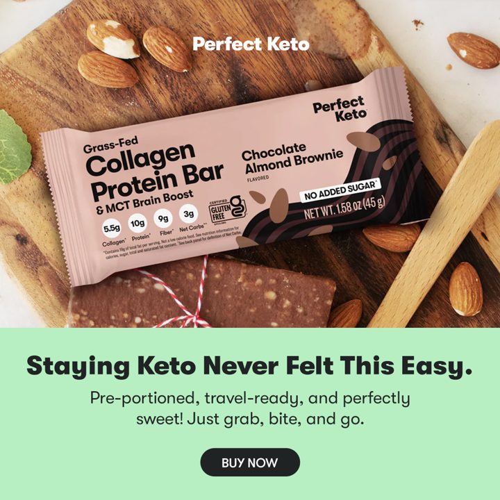 Perfect Keto ad. Angle: Staying keto never felt this easy