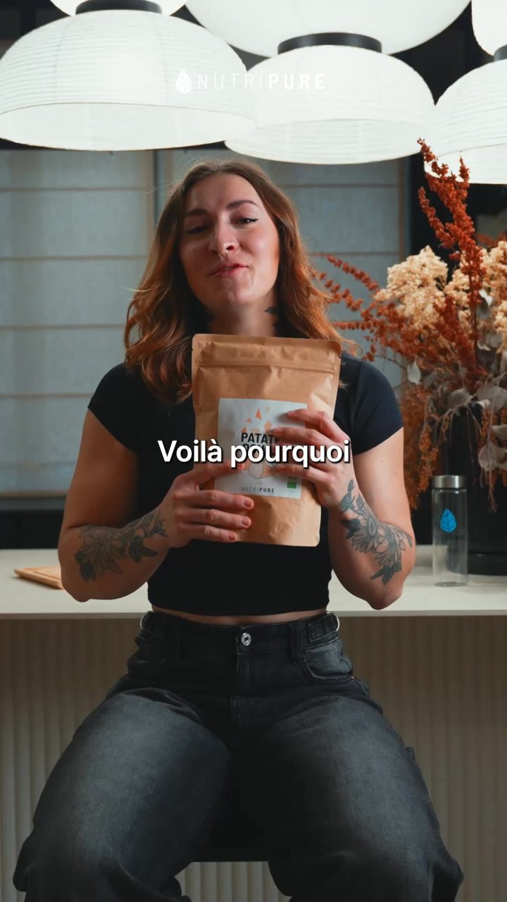 Nutripure ad. Angle: Use this instead of wheat flour