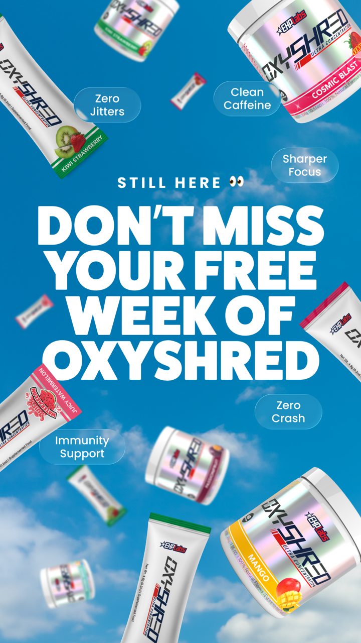 EHPlabs ad. Angle: It's still waiting for you: your free week