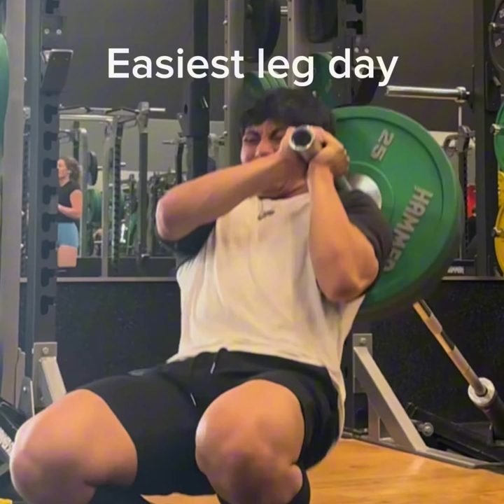 Gorilla Mind ad. Angle: Easiest leg day ever