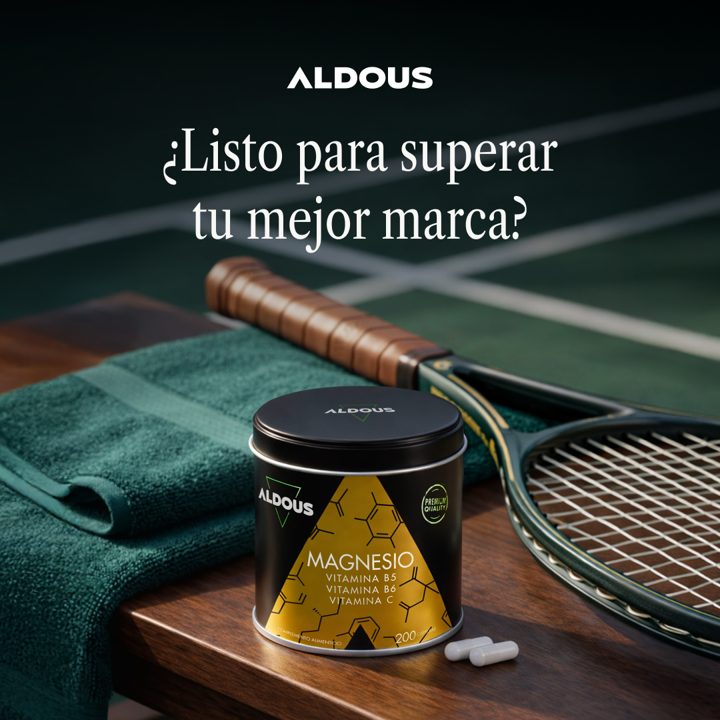 Aldous Bio ad. Angle: Ready to beat your personal best?