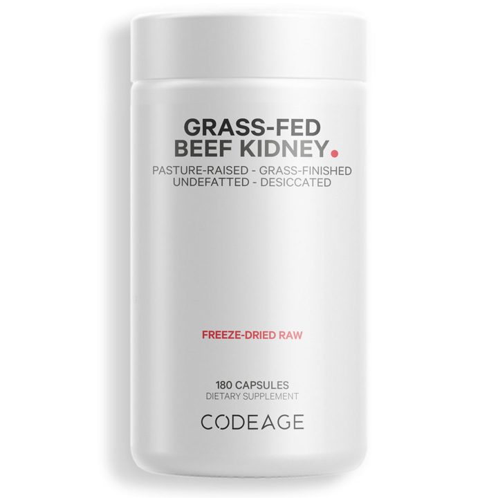 Codeage ad. Angle: Grass-fed, pasture-raised, freeze-dried