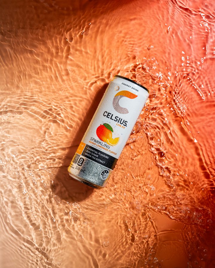 Celsius ad. Angle: You asked, we delivered: now in stores