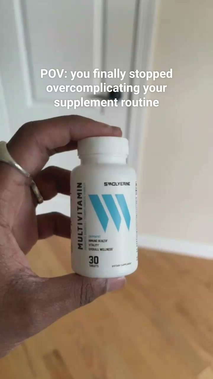 Swolverine ad. Angle: Stop overcomplicating your daily support