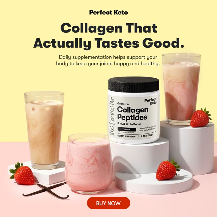 Perfect Keto ad. Angle: Take care of your body and delight your taste buds