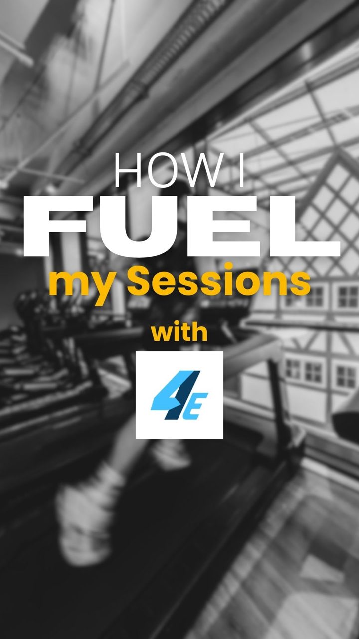4Endurance ad. Angle: How I fuel treadmill runs: 60–90 g of carbs per hour