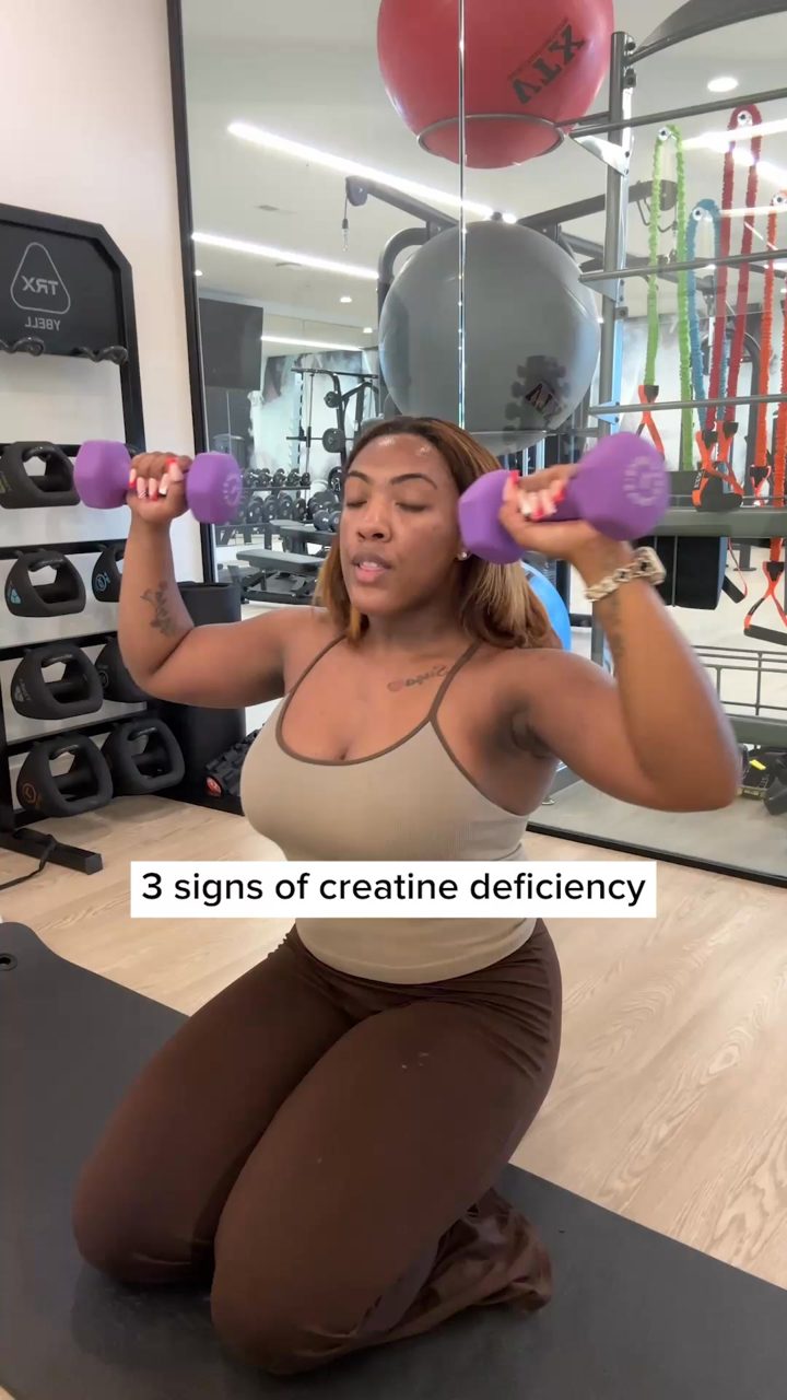 OMNI ad. Angle: Three signs you need creatine