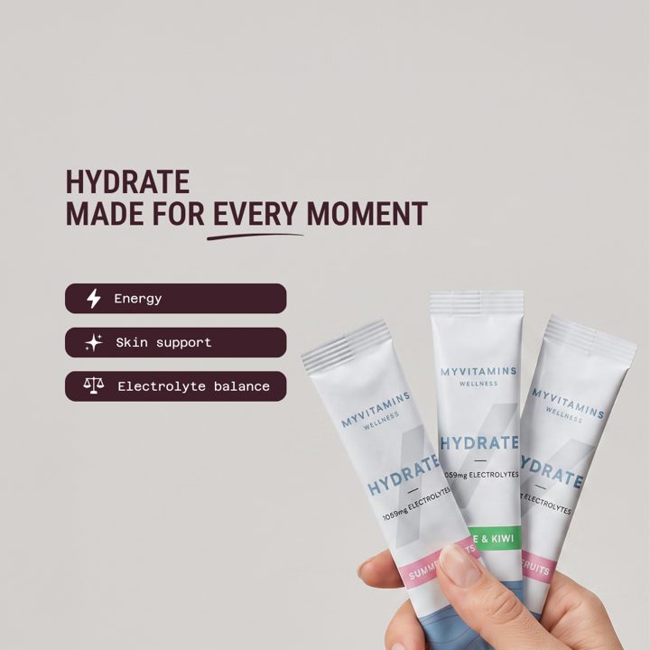 Myvitamins ad. Angle: Fresh flavour, everyday support