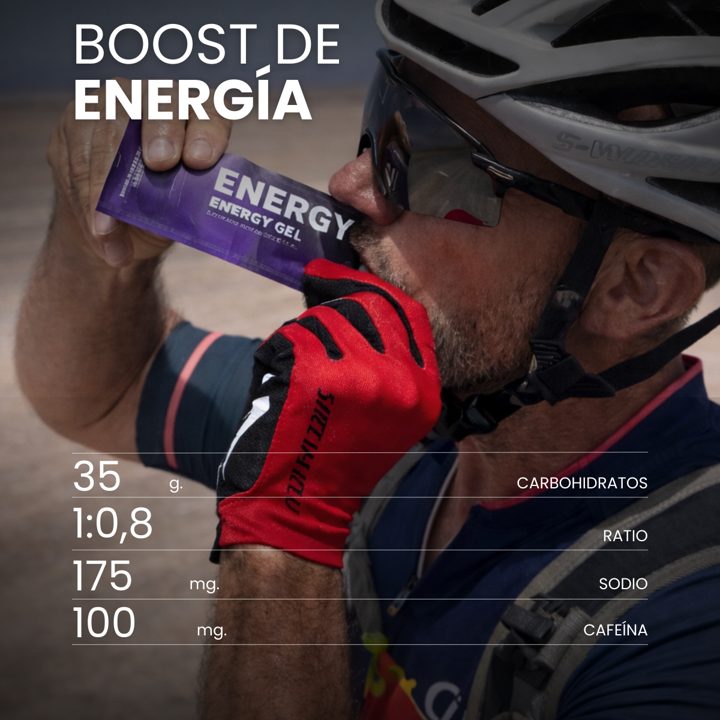 Blitz Nutrition ad. Angle: Energy boost: 10% off energy gels with code