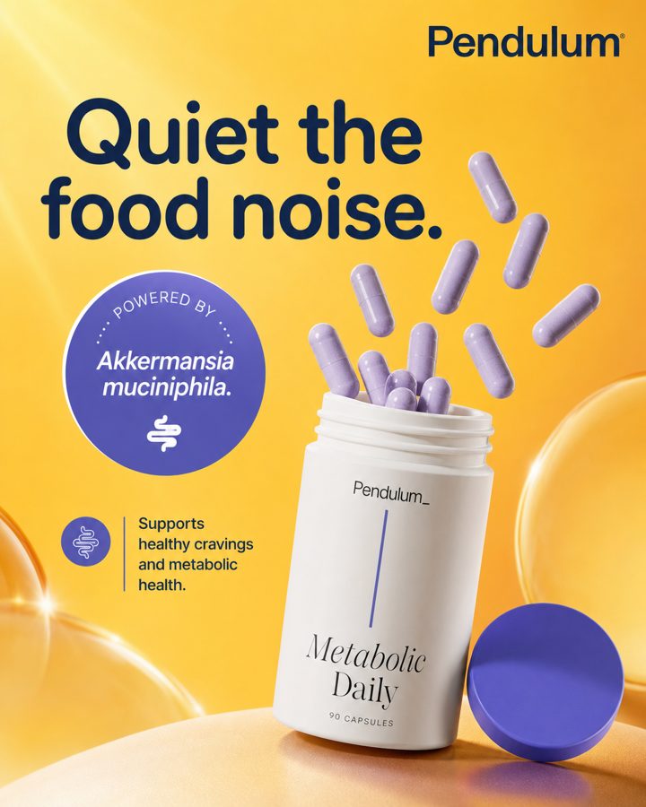 Pendulum ad. Angle: Your cravings have a mind of their own, and it's not your fault