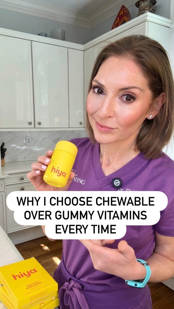 Hiya Health ad. Angle: Why I choose chewable over gummy vitamins, every time