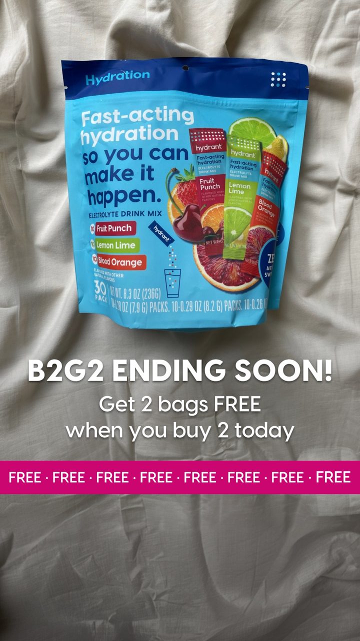 Hydrant ad. Angle: Buy 2, get 2 free