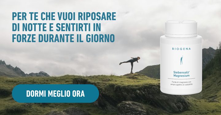 Biogena ad. Angle: Rest at night, feel strong by day