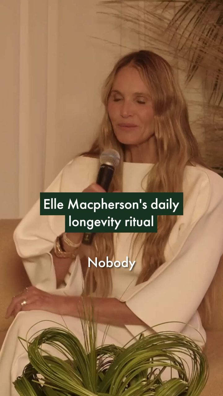 WelleCo ad. Angle: The founder on what the body makes less of after 40